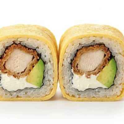 Egg Poulet pané Avocat Cheese x6
